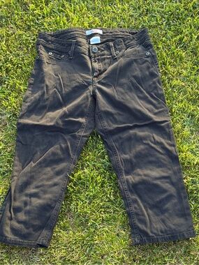 VINTAGE Black Bongo Capris